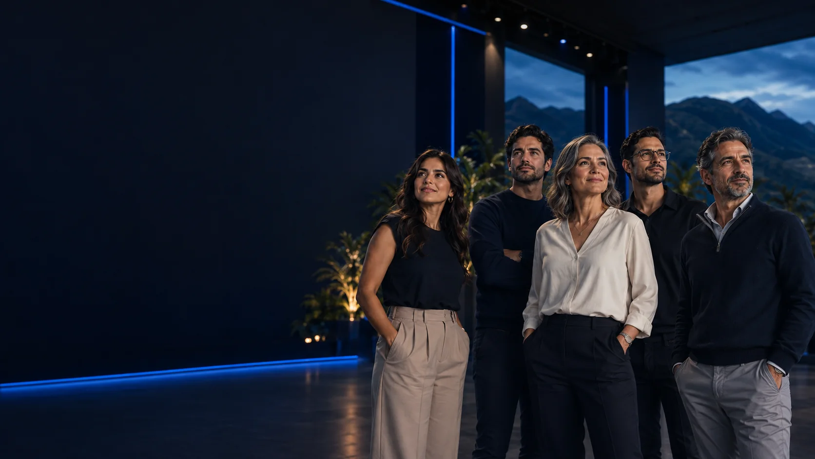 Emprendedores y profesionales en un entorno empresarial contemporáneo